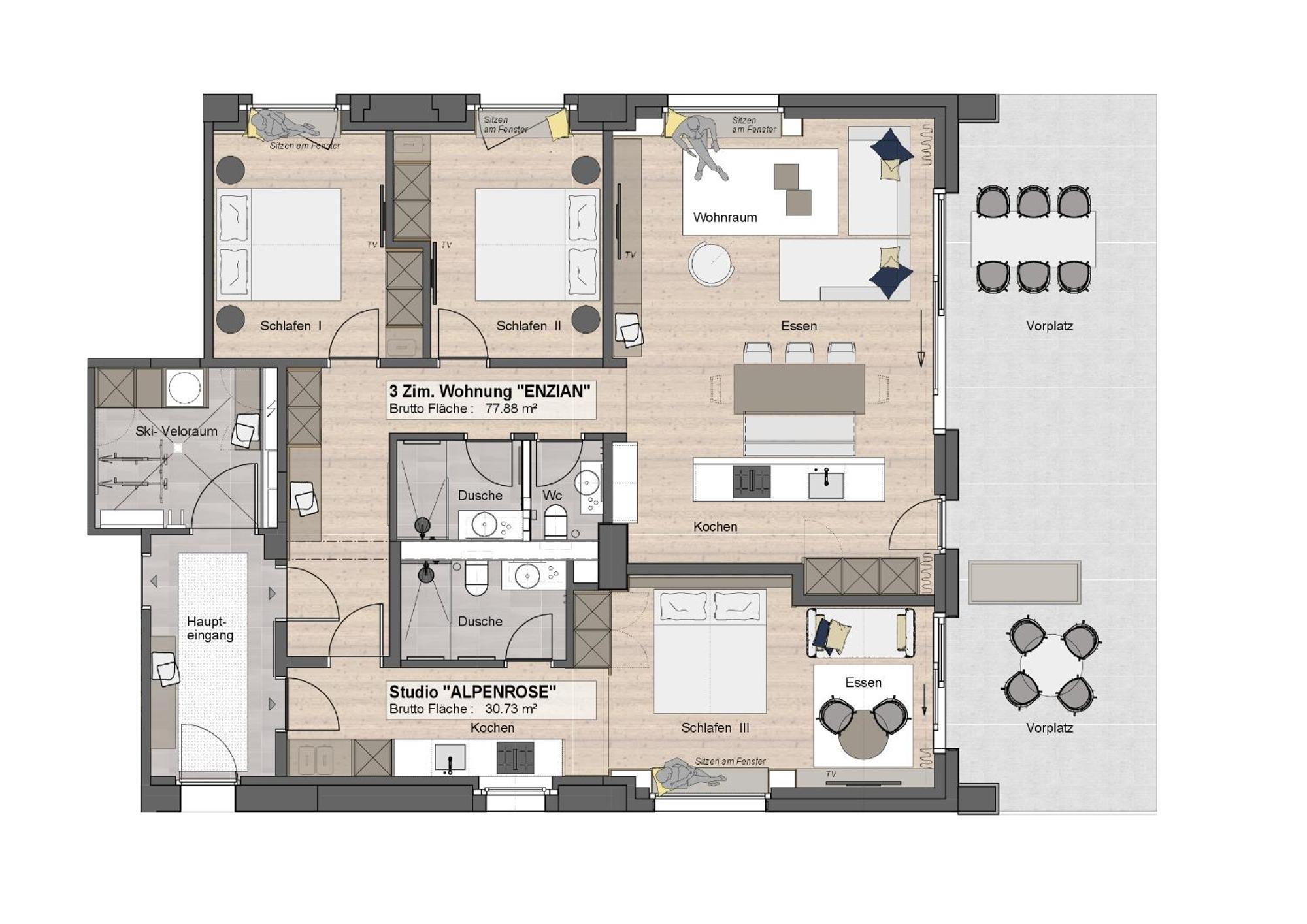 Chalet Wiesengrund Edelweiss 6P 사스-알마겔 외부 사진